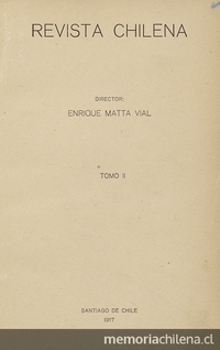 Revista chilena : tomo II, número 10, 1917