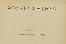 Revista Chilena. Año 3, número 22, junio de 1919