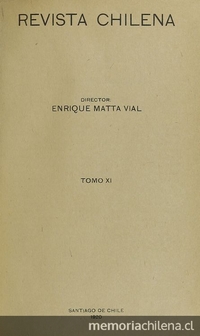 Revista chilena: tomo XI, número 37, 1920