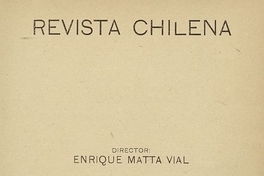 Revista Chilena. Año 4, número 52, junio de 1922