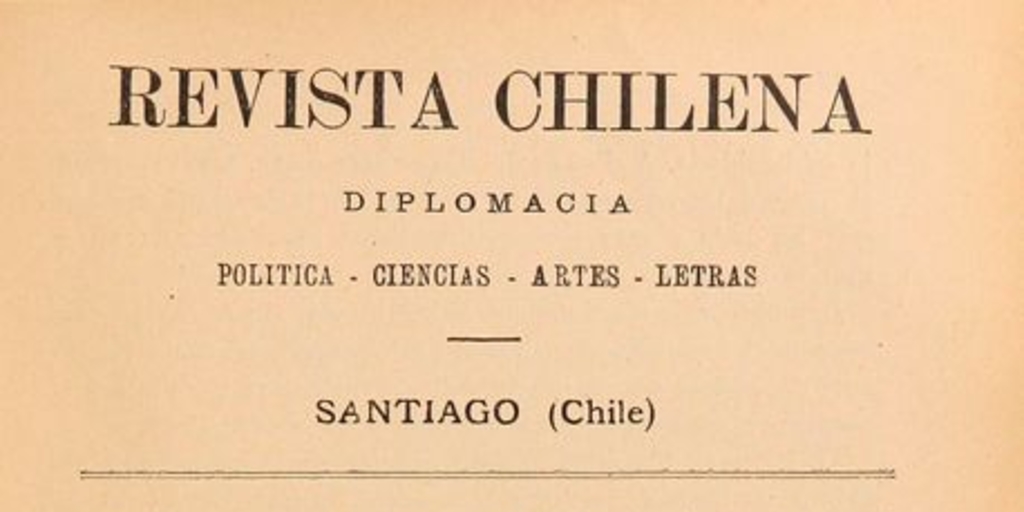 Revista chilena: año 11, número 85, mayo de 1927