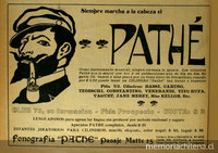 Cilindros Pathé fonógrafos y gramófonos, 1906