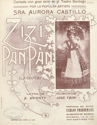 Zizi Panpam (La cojita) [música] : [para canto y piano]