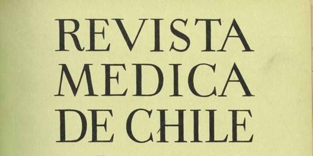 Profesión y formación del bioquímico en Chile, 1970
