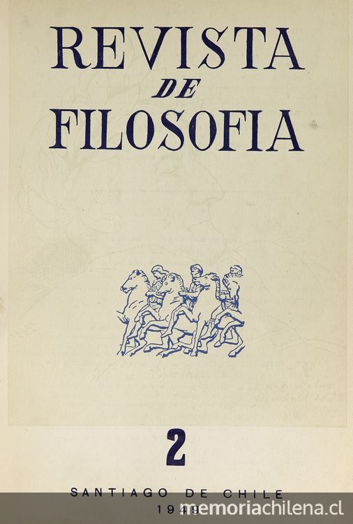 Revista de filosofía: v. 1, n° 2, diciembre de 1949