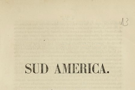 Sud América : tomo II, 24 de abril a 17 de julio de 1851