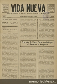 Vida Nueva Año I: nº3, abril de 1924