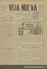 Vida Nueva Año I: nº4, mayo de 1924