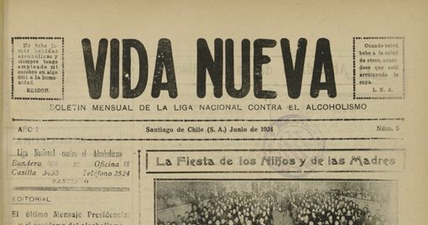 Vida Nueva Año I: nº5, junio de 1924