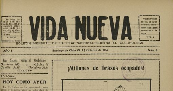  Vida Nueva Año I: nº9, octubre de 1924