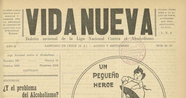 Vida Nueva Año II: nº16-17, agosto-septiembre de 1925