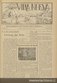  Vida Nueva Año VIII: nº69, mayo de 1932