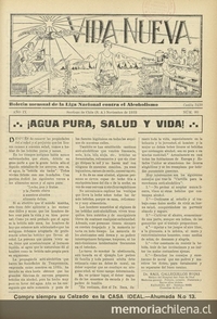  Vida Nueva Año IX: nº80, noviembre de 1933