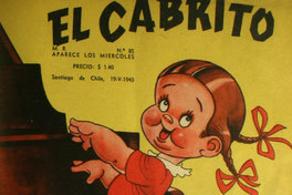 Portada de El cabrito, número 85, 19 de mayo de 1943