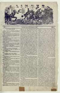La Linterna del Diablo. Número 3, 26 de septiembre de 1867