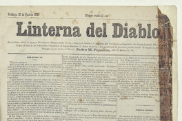 La Linterna del Diablo. Año 3, número 2, 25 de junio de 1876