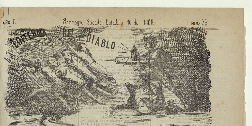 La Linterna del Diablo: año 1, número 45, 10 de octubre de 1868