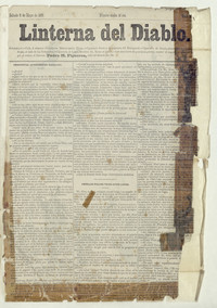 La Linterna del Diablo: año 3, número 3, 6 de [julio] de 1876