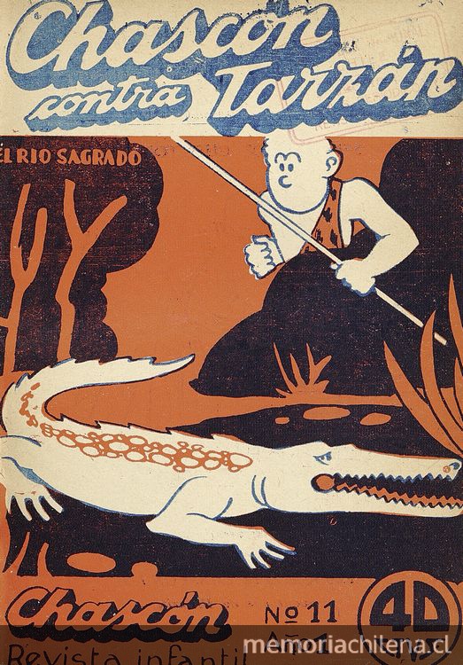 Chascon :revista semanal de cuentos para niños. Santiago, 1936, número 11, 8 de julio de 1936
