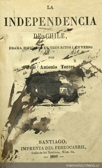 La independencia de Chile (1856)
