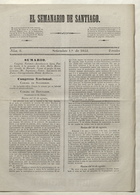 El Semanario de Santiago: número 8, 1 de septiembre de 1842