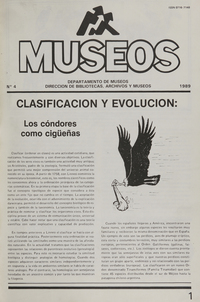 Museos: número 4, 1989