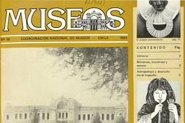Museos: número 10, agosto de 1991