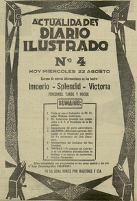 Actualidades Diario Ilustrado Nº4.