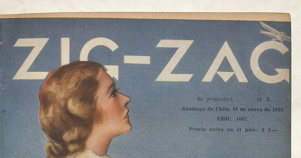 Portada de Zig-Zag Nº 1607, 10 de enero de 1936