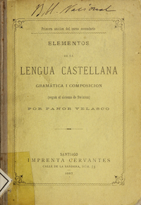 Elementos de la lengua castellana: gramática y composición: (según sistema de Swinton)