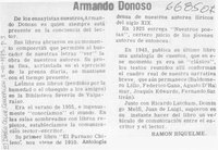Armando Donoso