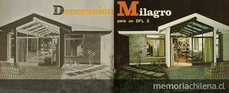Decoración para casas DFL 2, Paula, 1968