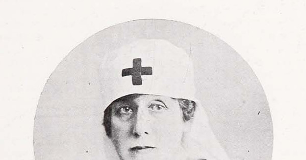 Pie de foto: Sofía Eastman de Huneeus, segunda presidenta de la Cruz Roja, 1918-1921.