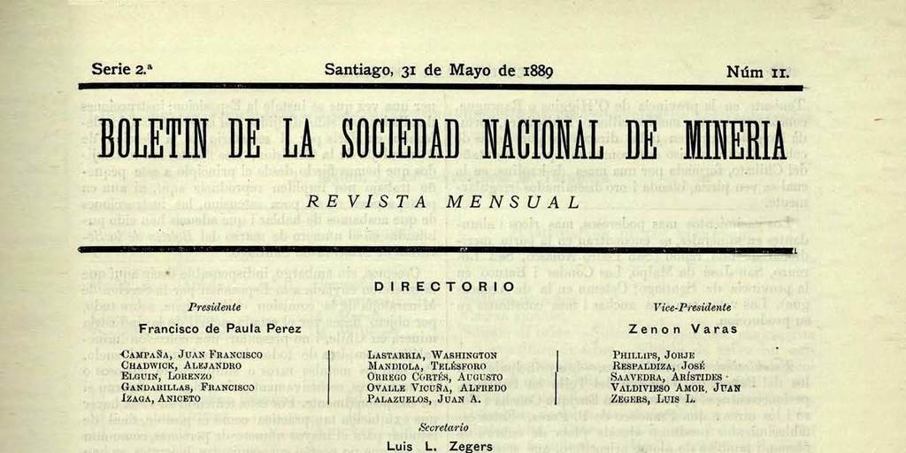 Esposicion Universal de París de 1889, catálogo de la coleccion mineralójica de la República de Chile