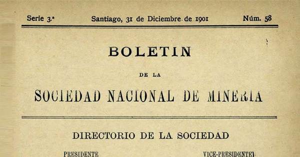 Observaciones al proyecto Código de Minería.