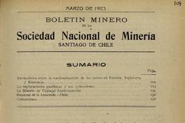 La minería de Copiapó. Mineral Inca de Oro.