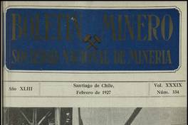 Monografía de la Andes Copper Mining Co. Mineral de Potrerillos.