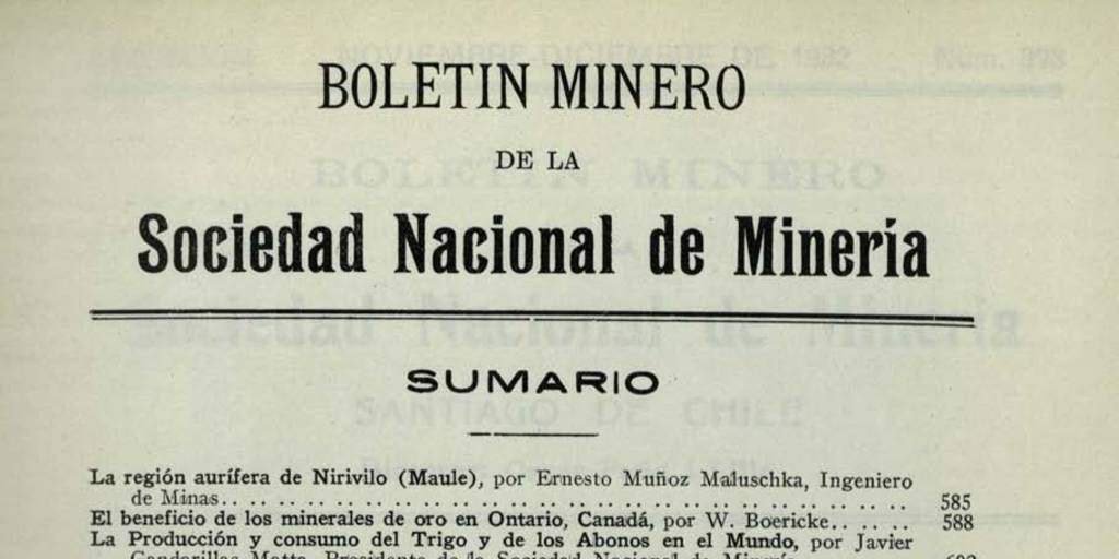 Código de Minería. Texto aprobado por Decreto Ley N° 488 (Conclusión)