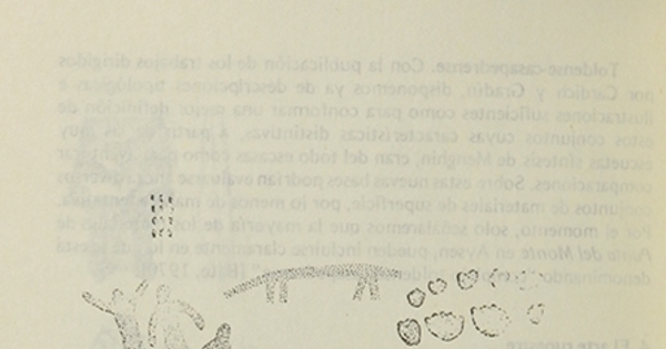 Arte rupestre patagónico de Estilo río Chico y estilo A de río Pintura.Orígenes de la comunidad primitiva en Patagonia, México, Ediciones Cuicuilco, 1982.