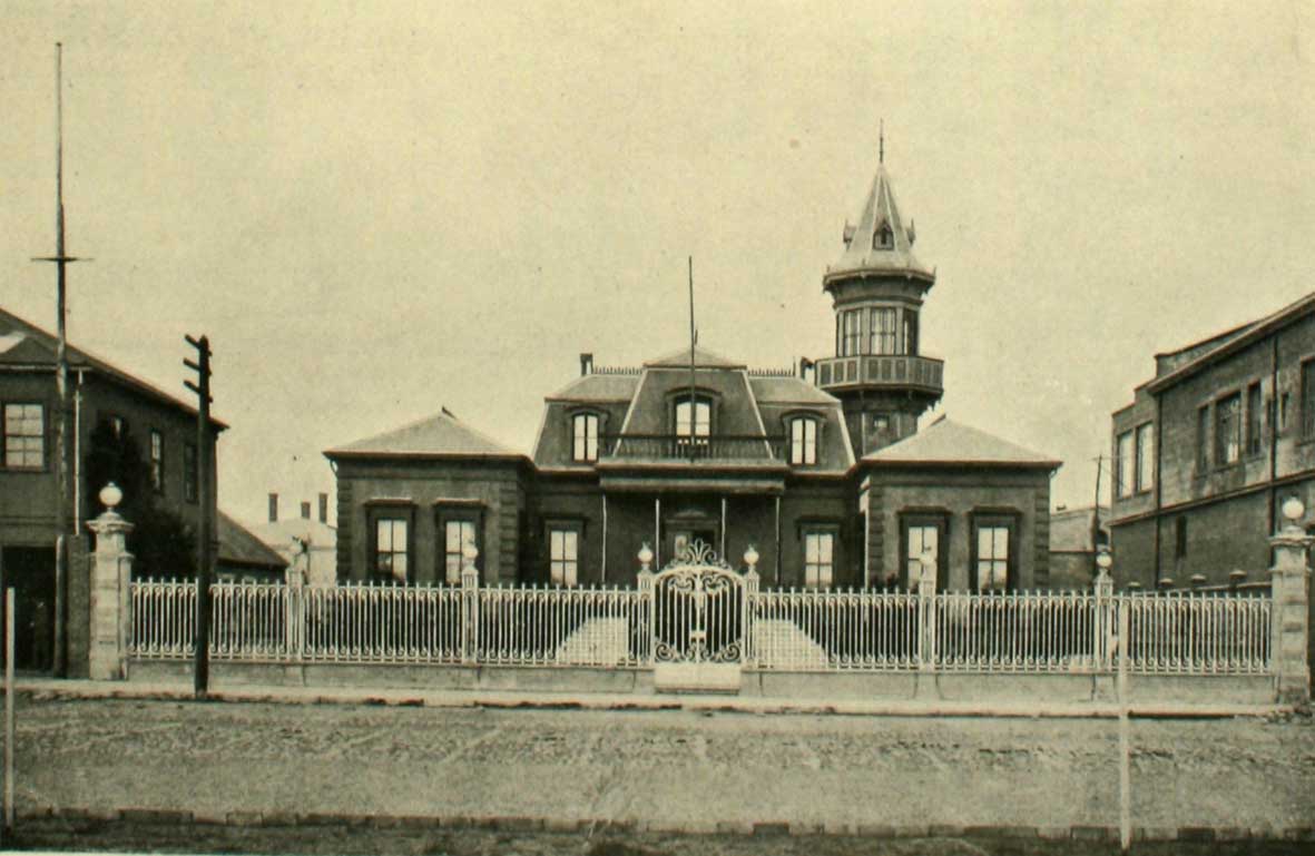 Casa de José Menéndez en Punta Arenas, 1906