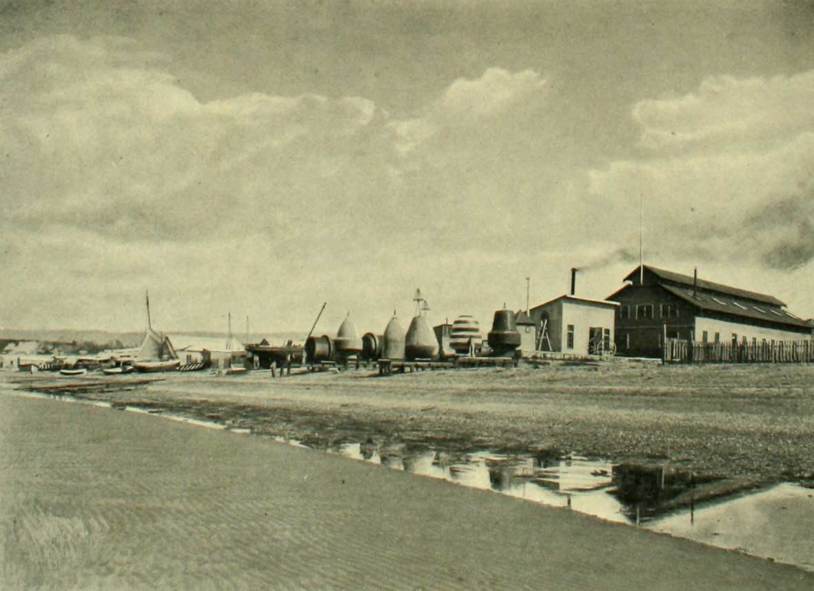 Maestranza de la Armada en Punta Arenas, 1906