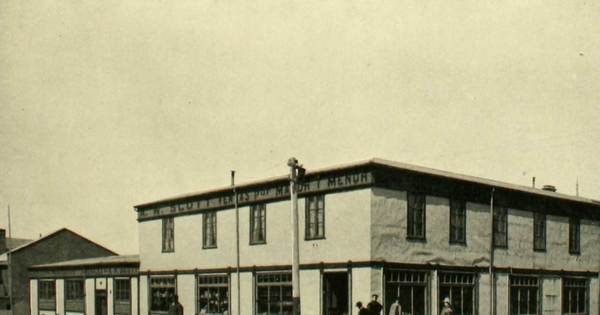 Casa de comercio de A. W. Scott, Punta Arenas, 1906