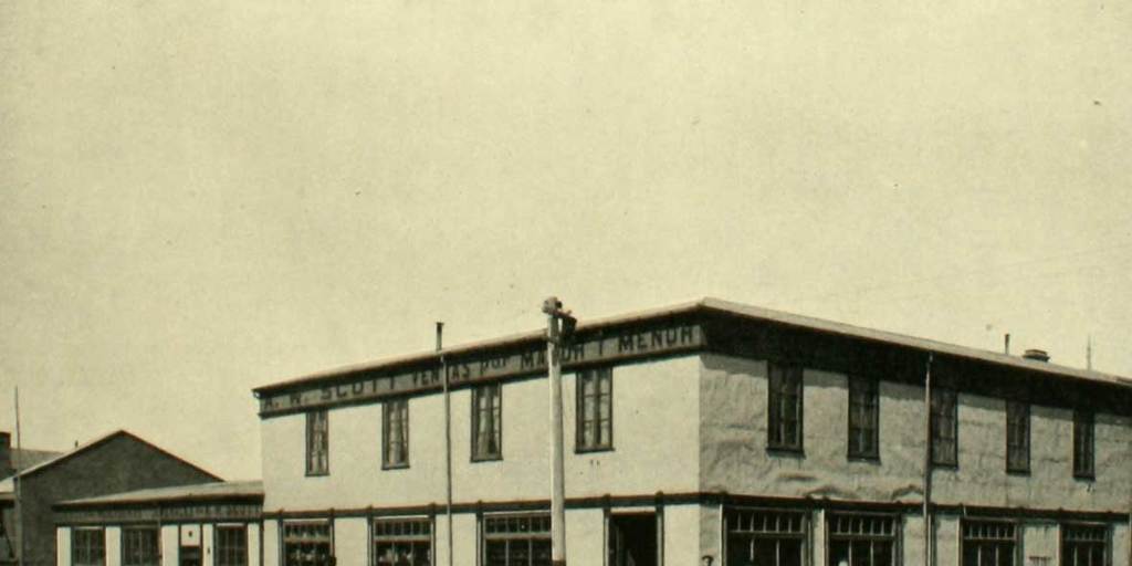Casa de comercio de A. W. Scott, Punta Arenas, 1906