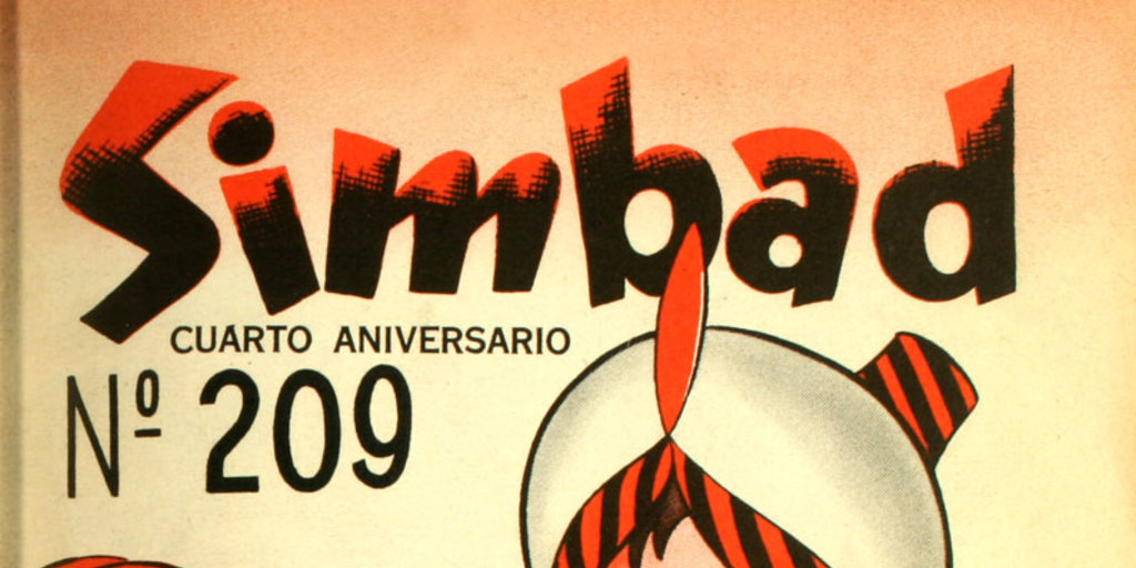 Simbad: el gran amigo del Peneca: año 6, números 209-226, 2 de septiembre a 30 de diciembre de 1953