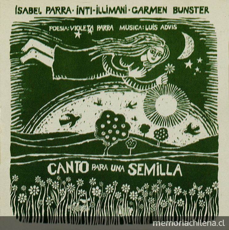 Carátula de Canto para una semilla, 1983