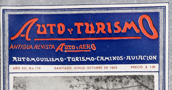 Auto y Turismo nº170 (oct.1929)