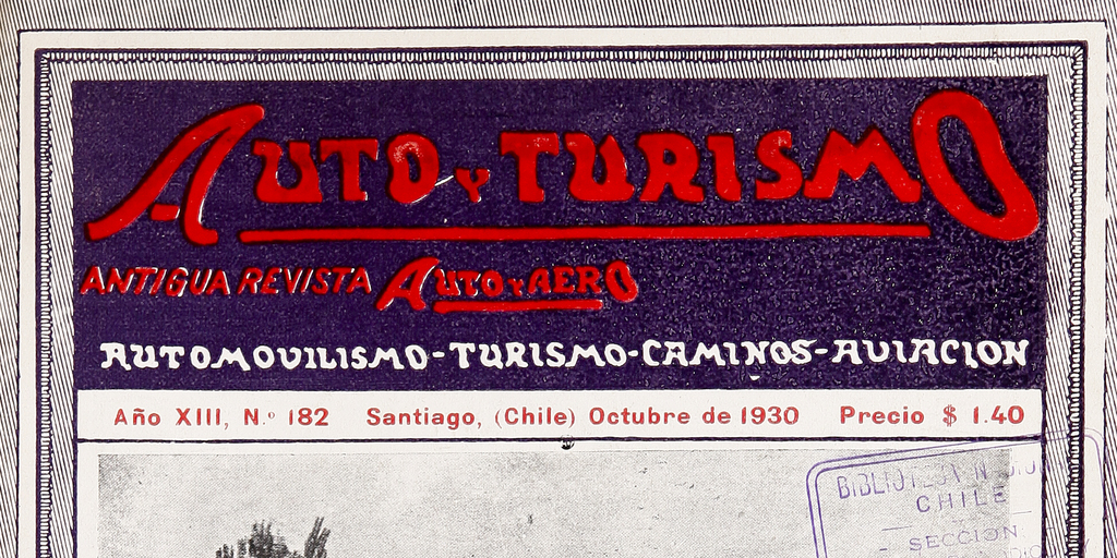 Auto y Turismo nº182(oct.1930)