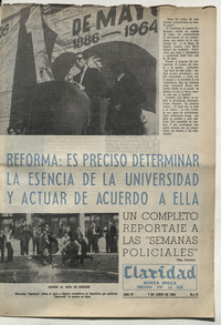 Claridad, número 31, 1964