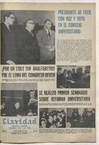 Claridad, número 32, 1964