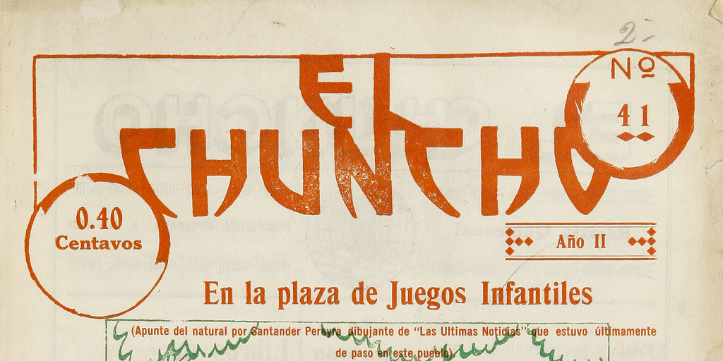 El Chuncho, N° 41, 18 de enero de 1930